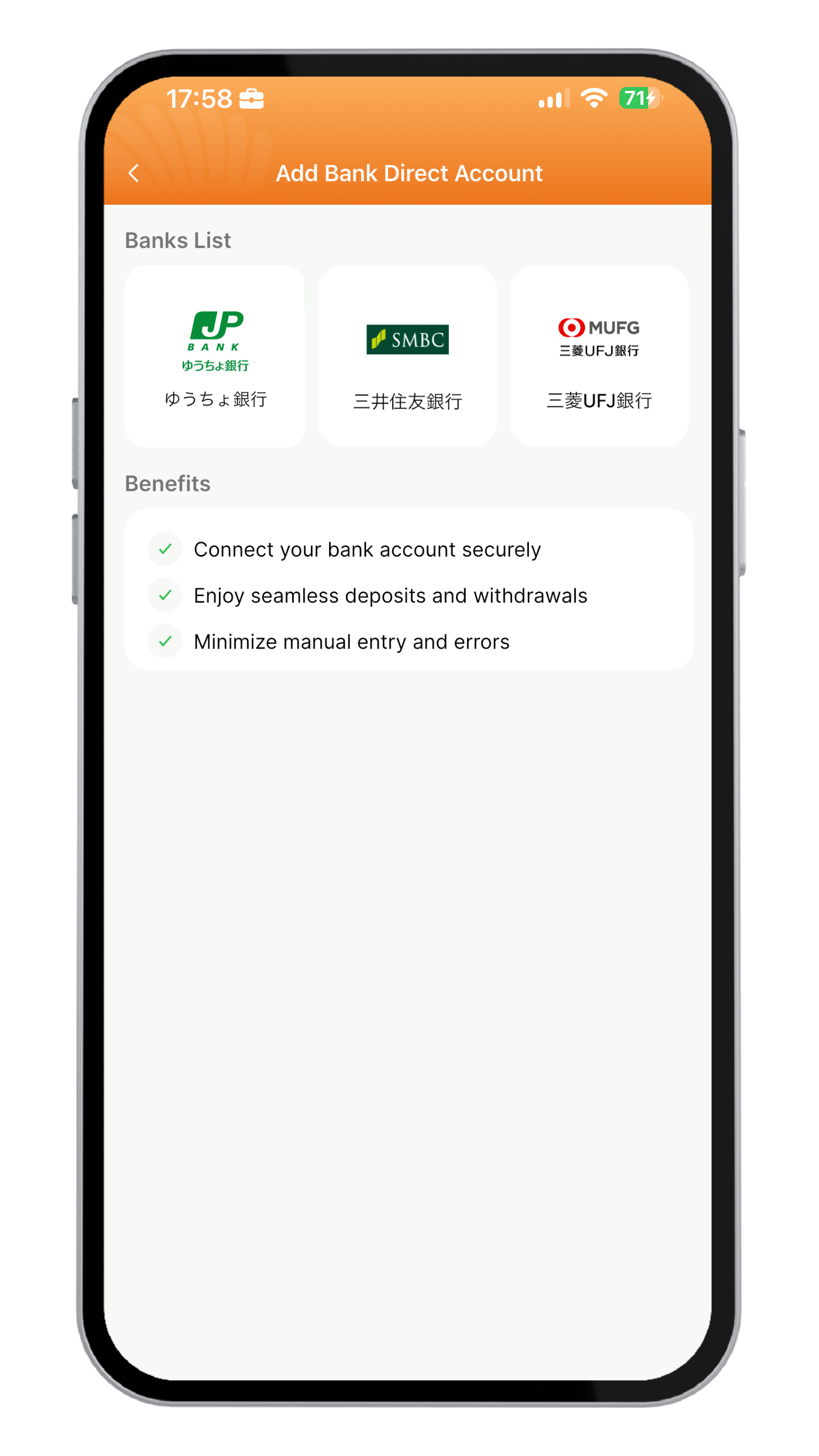 Money Deposit