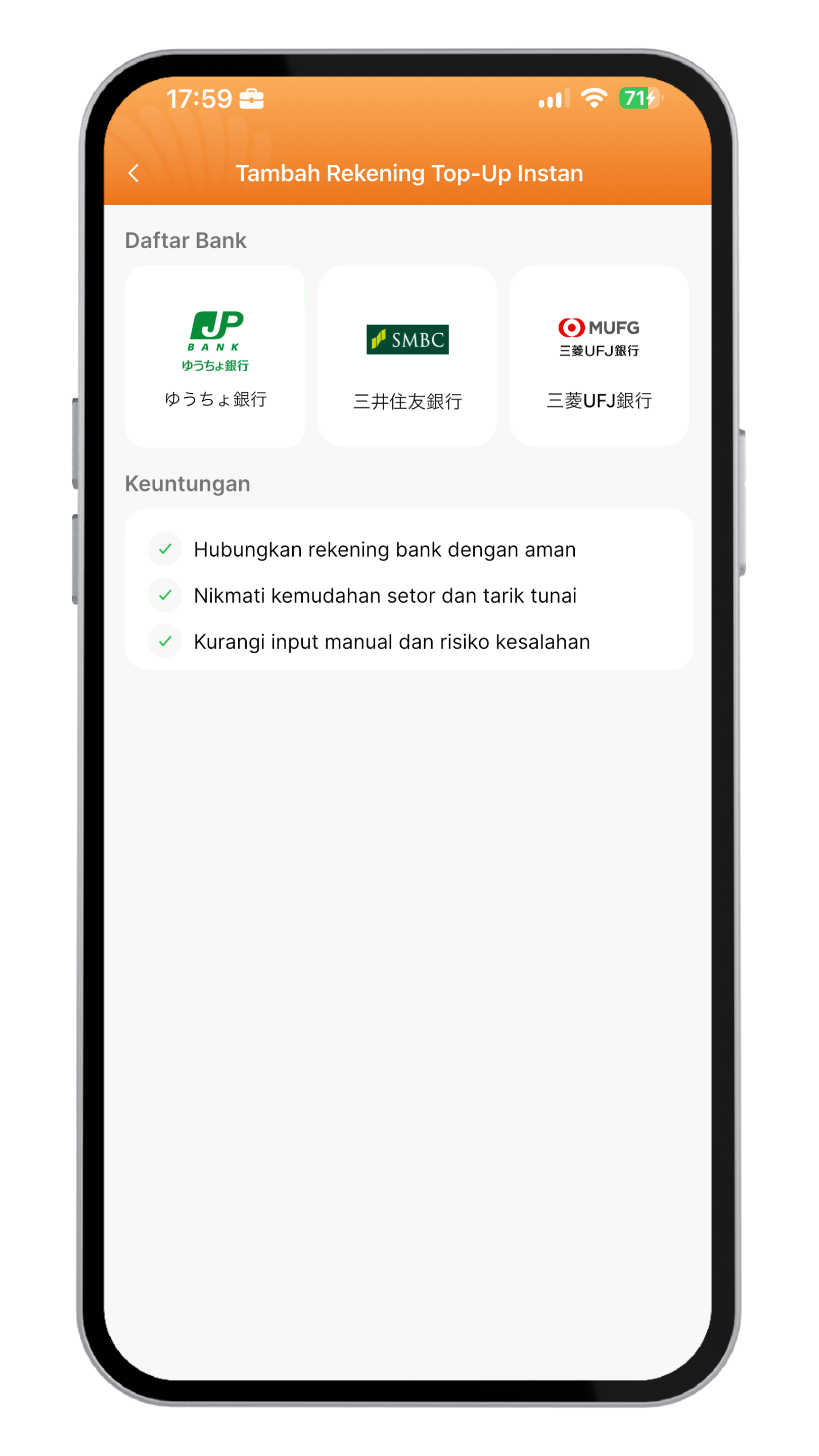 Money Deposit